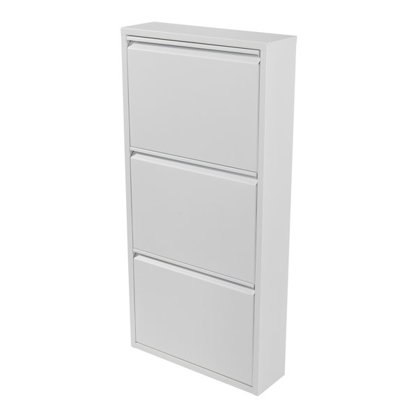 17 Stories 6 Pair Flip Down Shoe Storage Wayfair.co.uk